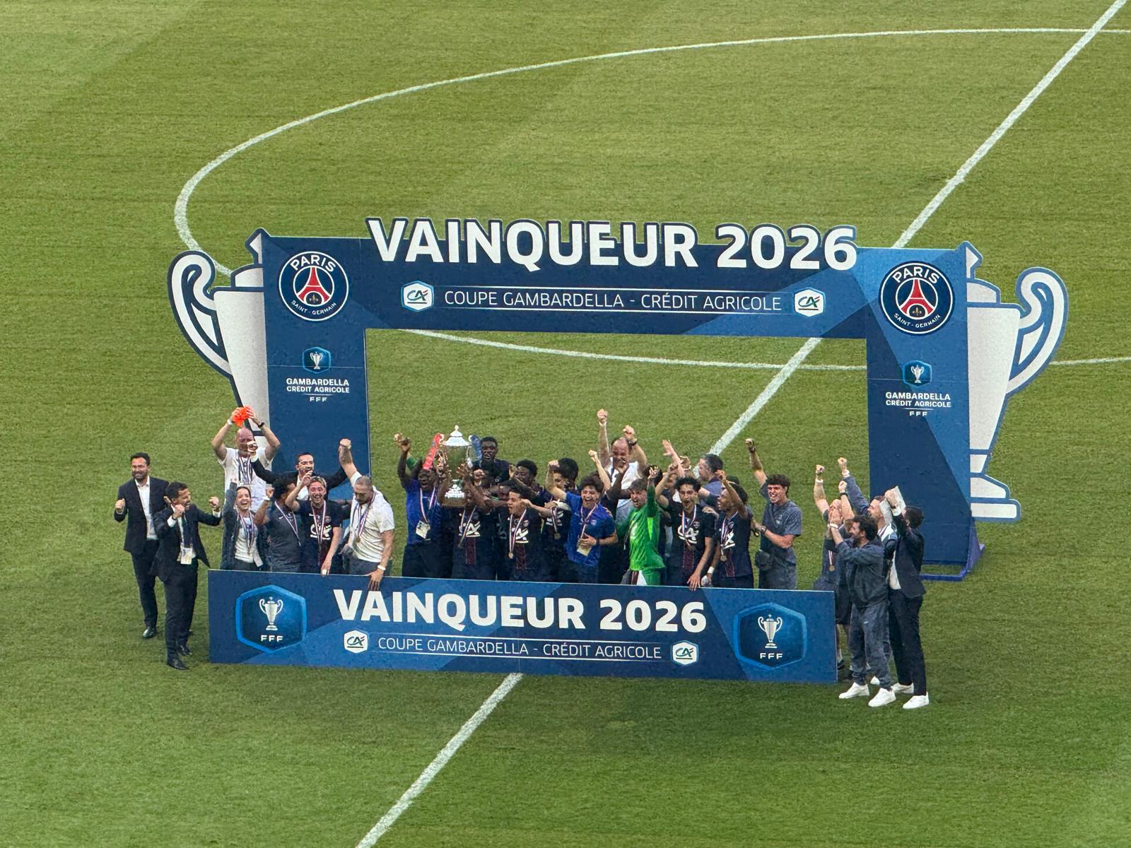 Coupe Gambardella : le PSG s’adjuge le titre dans les tout derniers instants